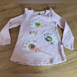 Mudpie Turkey / Thanksgiving Shirt - 4T